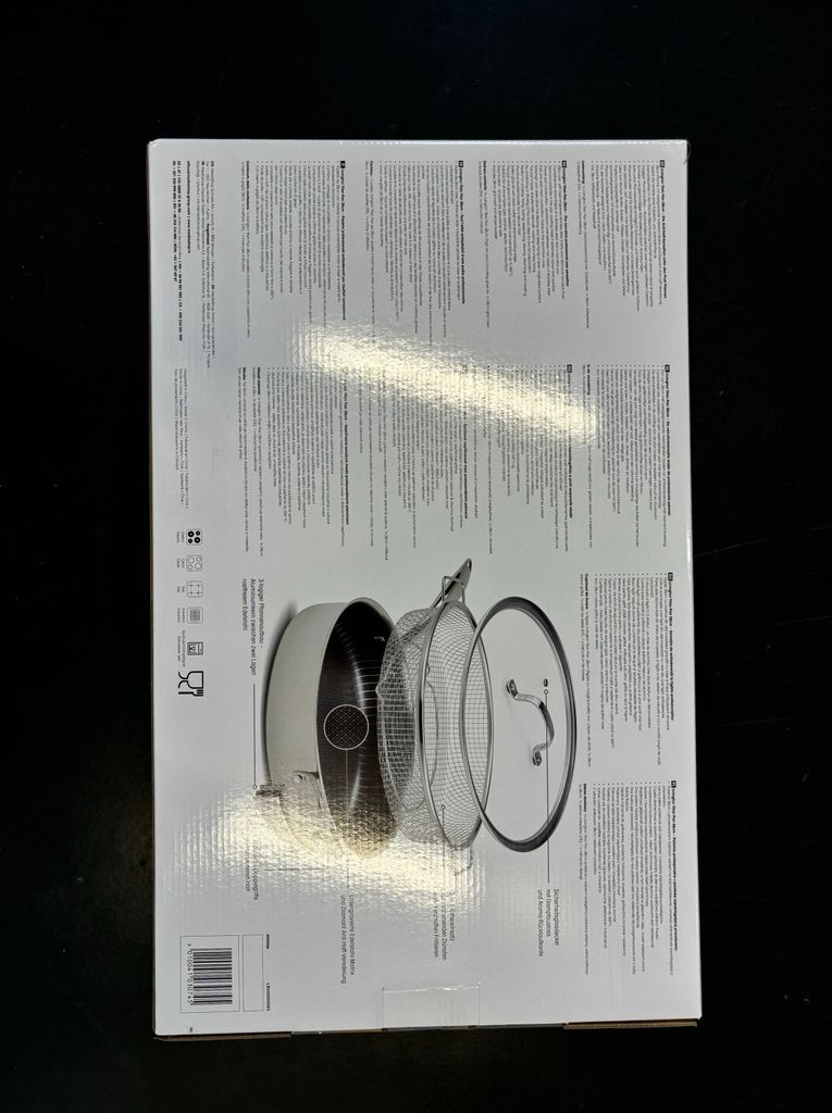 Livington Titan Pan 28cm - Edelstahl Hochrand-Pfanne - Produktbild 8