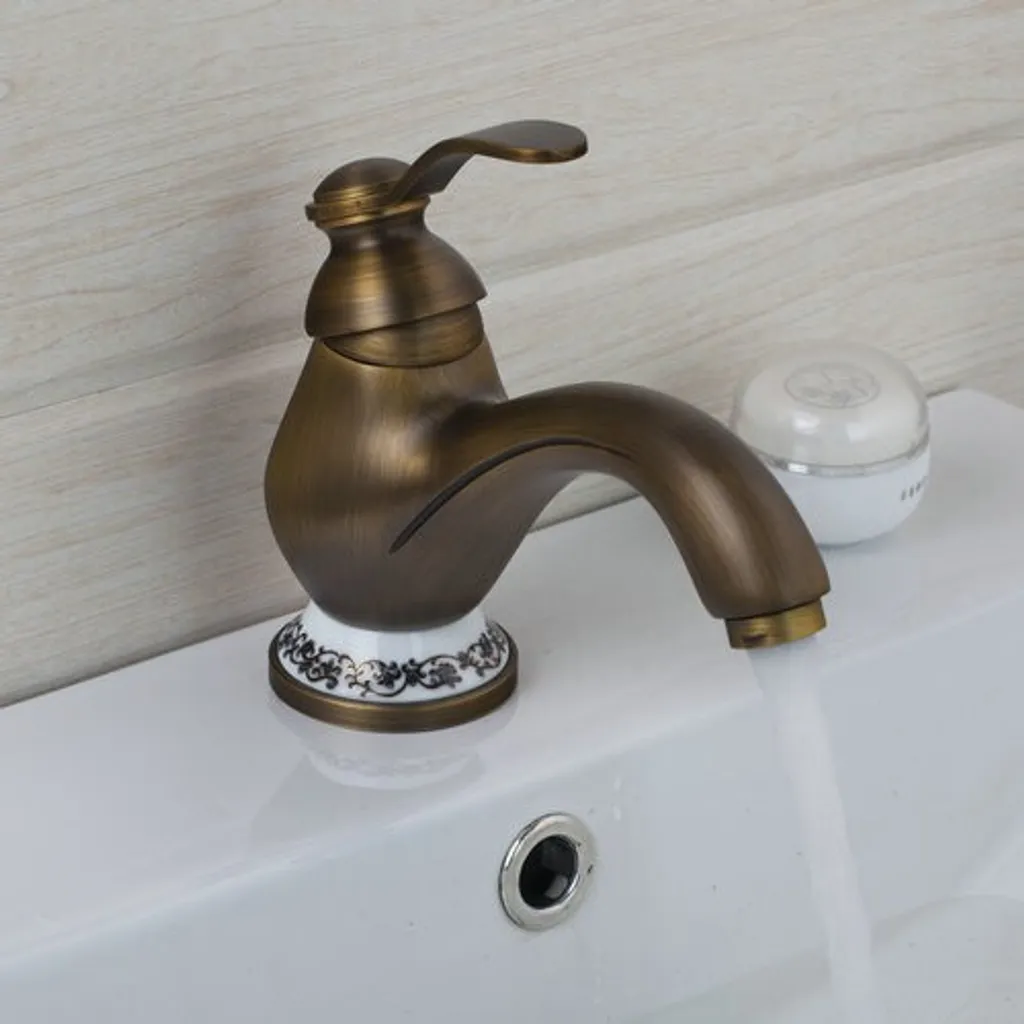 Offerta Miscelatore Lavabo KRAN PROTOGENA LAUFERI Ottone Spazzolato - 2