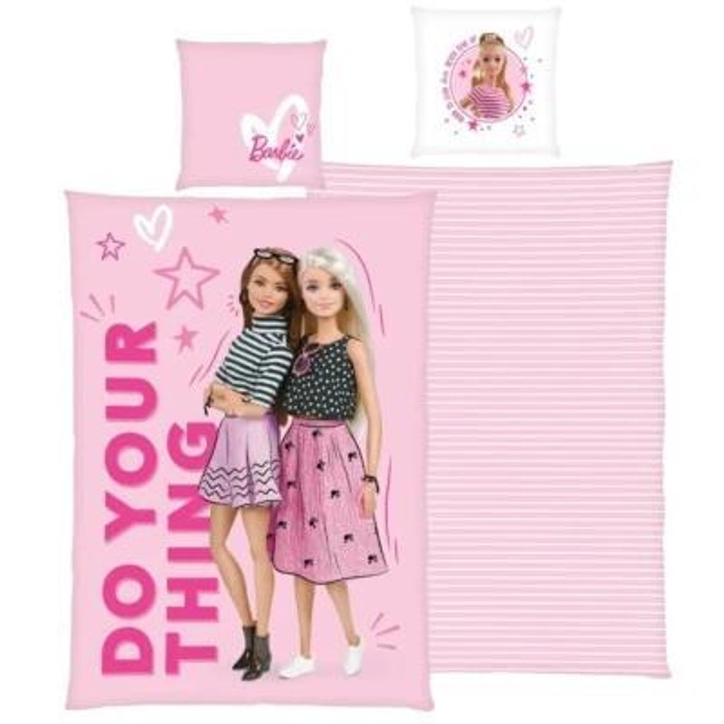 Lizenz (Marke)  Kinder Wendebettwäsche »Barbie« (Achtung Produktbild 
