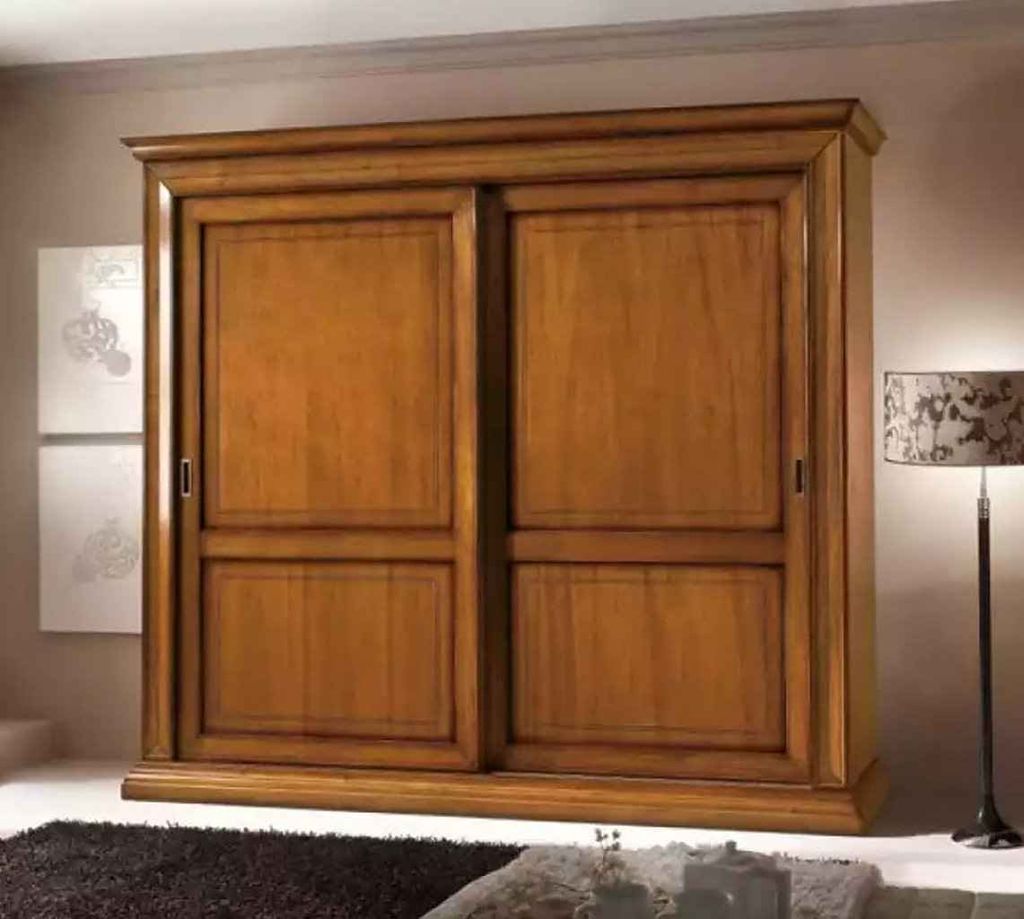 Kleiderschrank Luxus Brauner Design Klassischer JVmoebel