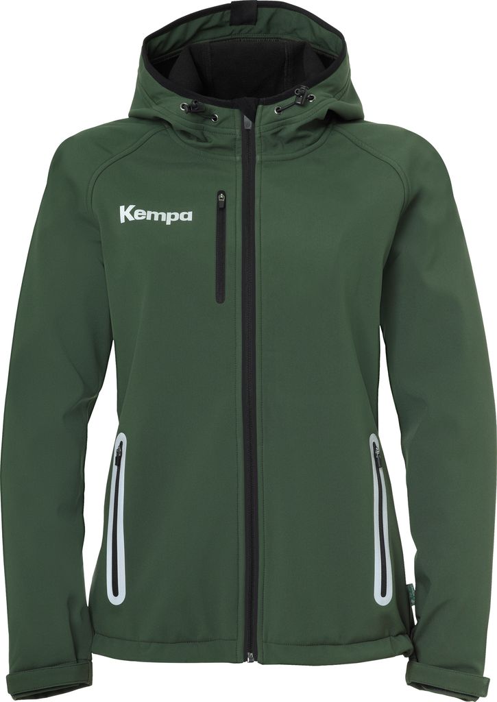 Kempa Softshell Jacket Women, dark olive