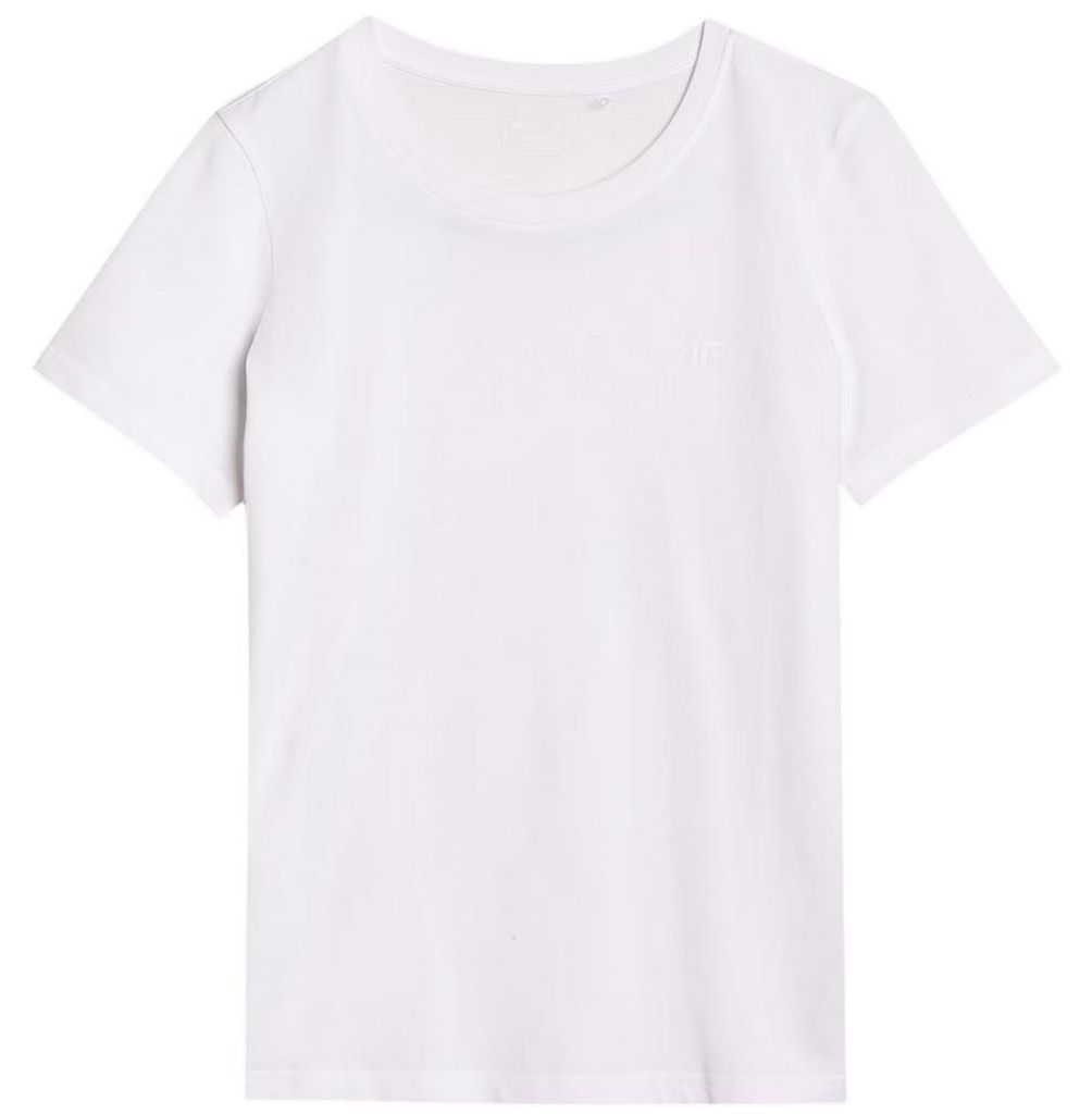 4F - "F2356" T-Shirt für Damen PP4960 (S) (Weiß)
