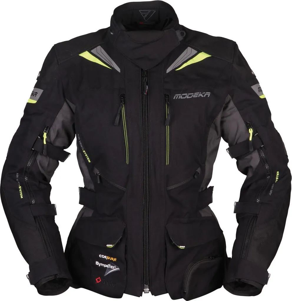 Veste de moto touring femme Modeka Panamericana pour voyage et route