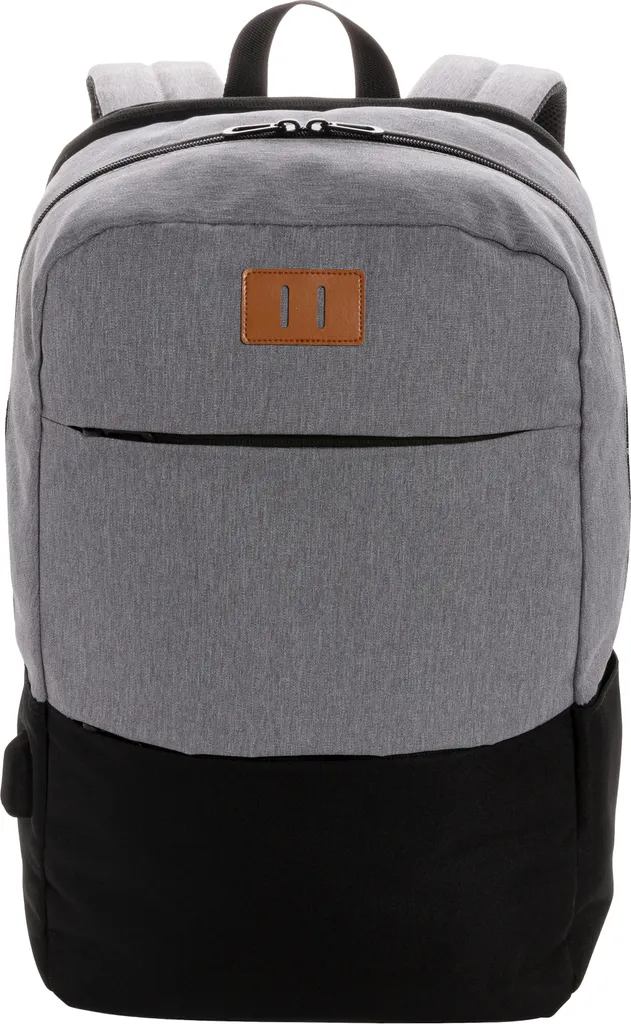 Sac à dos PC portable 15l noir : finissez-en avec le mal de dos en ville
