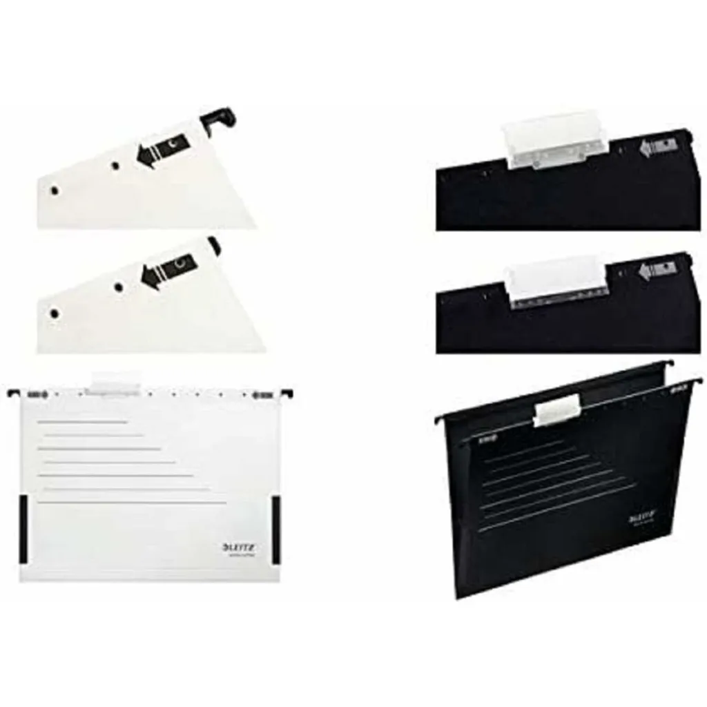 Leitz Alpha Active Pochette à main A4 Noir avec Franges pour Dossiers - 3