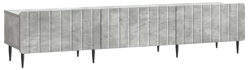 TV-Schränk Betongrau 147 x 34,5 x 32 cm Holzwerkstoff