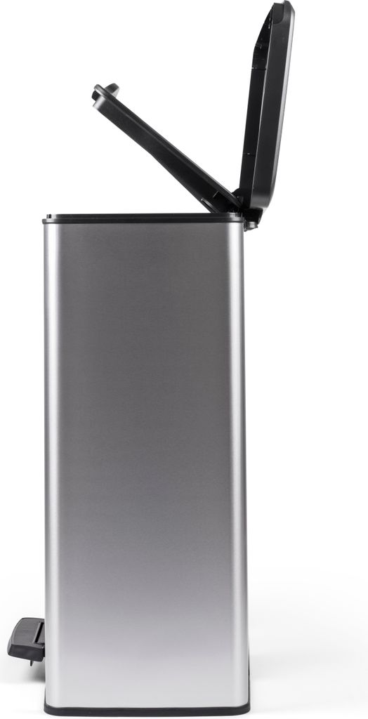 Curver Tretmülleimer Deco Rechteckig 65L Silbern Produktbild 10