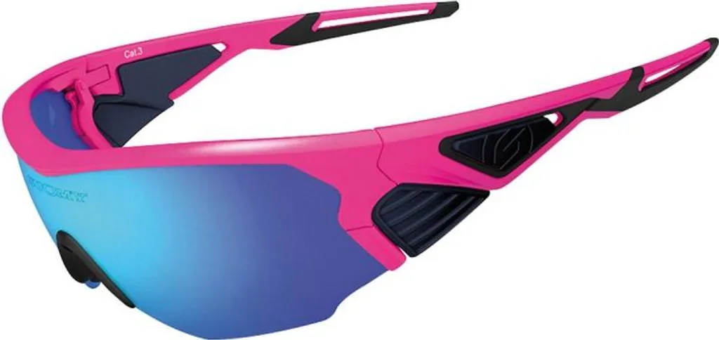 Suomy Roubaix Brille Fucsia avec verres miroirs et monture ultra légère