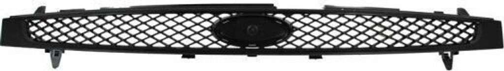 BLIC 6502-07-2564990P Kühlergrill Frontgrill für FORD Fiesta Mk5 Schrägheck (JH1, JD1, JH3, JD3) Schwarz