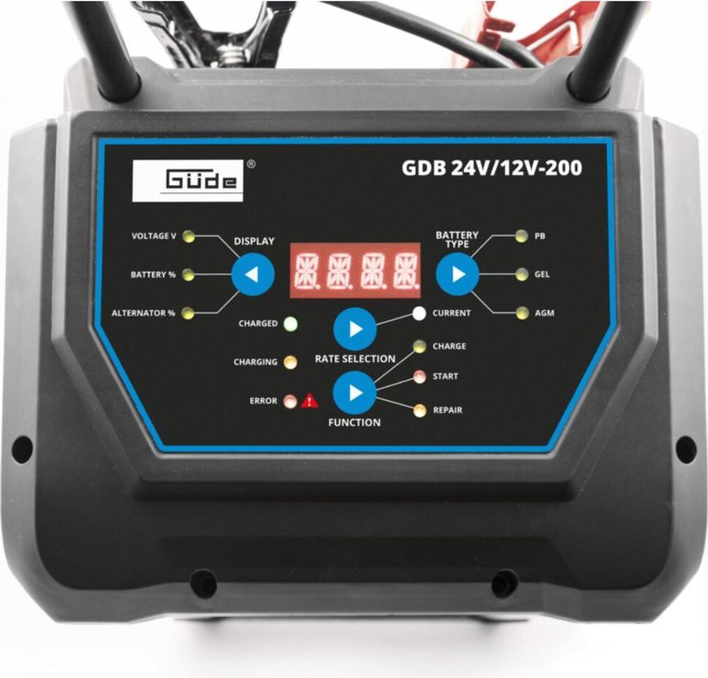 Nabíječka baterií Digitální GDB 24V/12V-200 Obrázek produktu 4