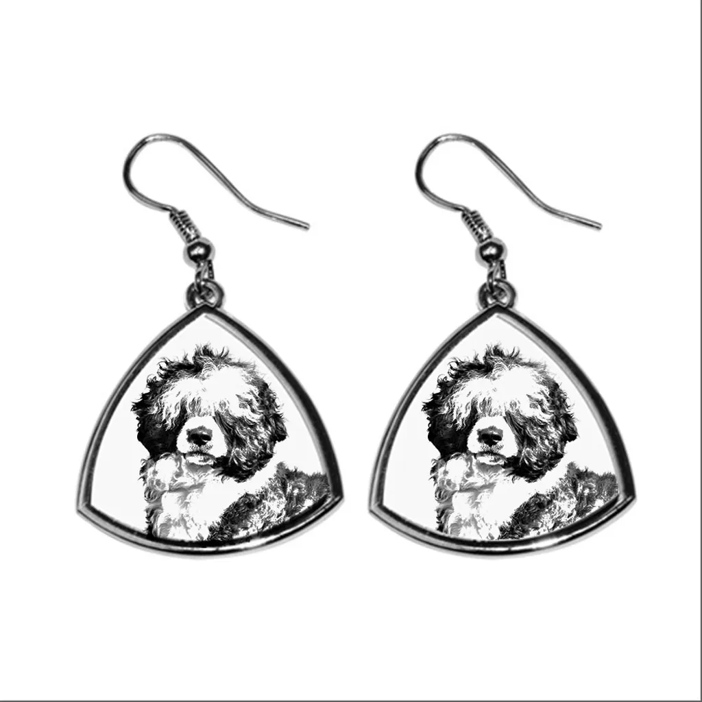 Orecchini Cane San Bernardo fatti a mano: Idea Regalo Art.-Dog
