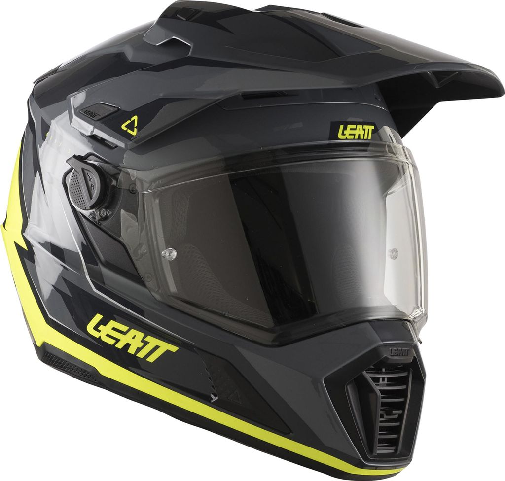 Leatt ADV 7.5 Graphic Helm mit Schutzbrille, gelb, M (57/58)