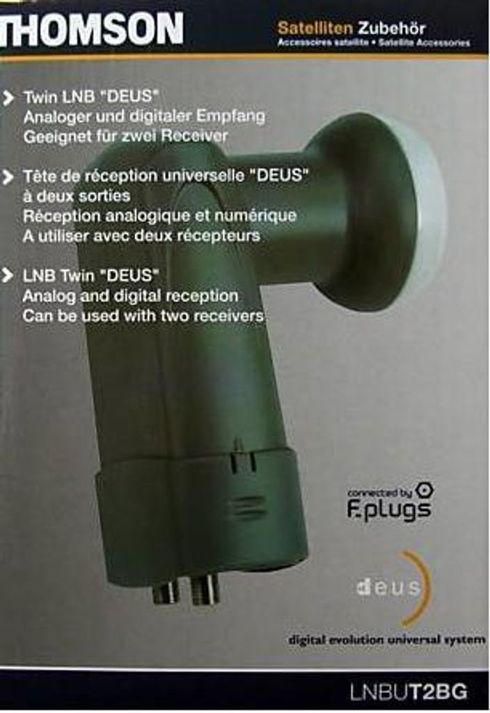 Telestar SKYWIRE HC LNB, 250 mA, Schwarz Produktbild 