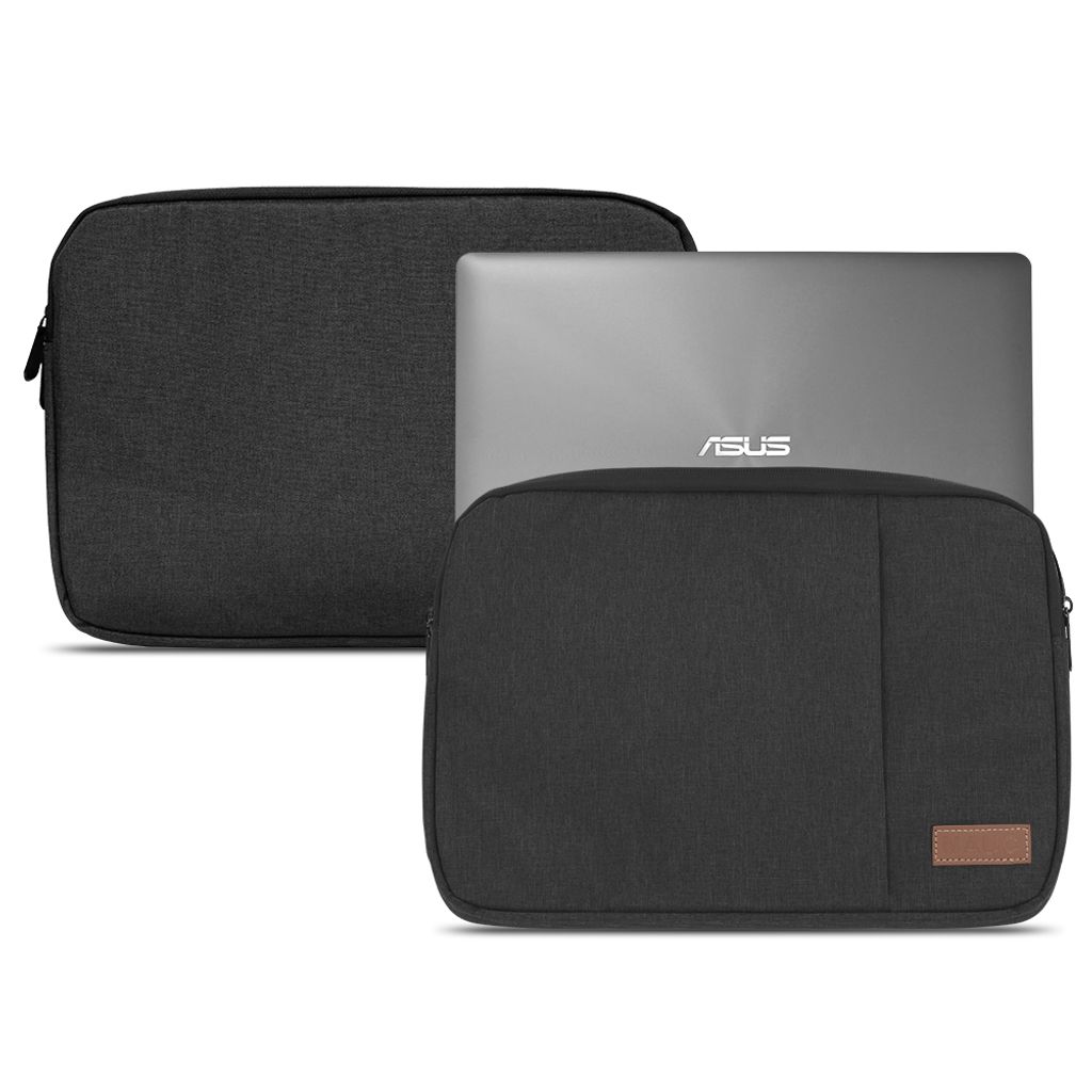 Schutzhülle Asus Zenbook Duo 14 (UX482) Notebook Hülle Laptop Tasche Sleeve Case, Farbe:Schwarz