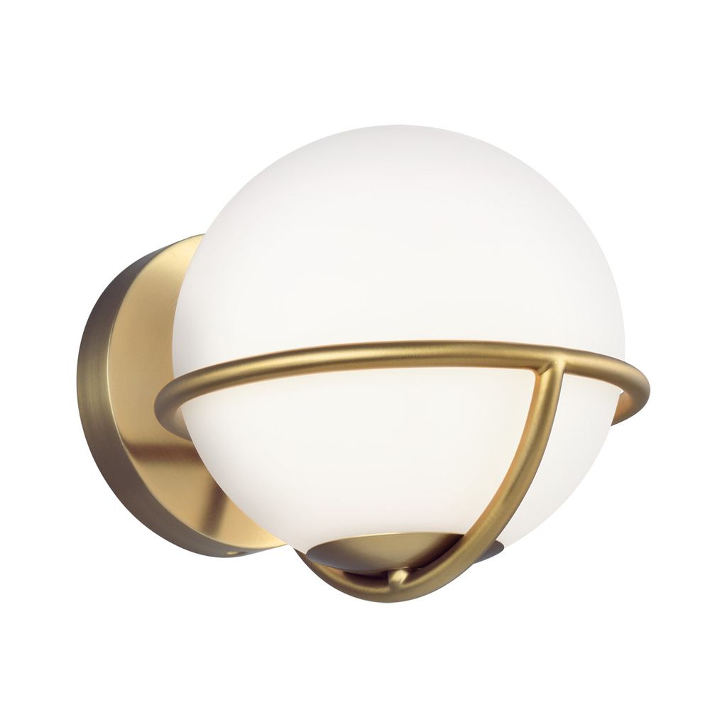 Elstead Apollo LED Wandleuchte G9 Brüniertes Messing Produktbild 