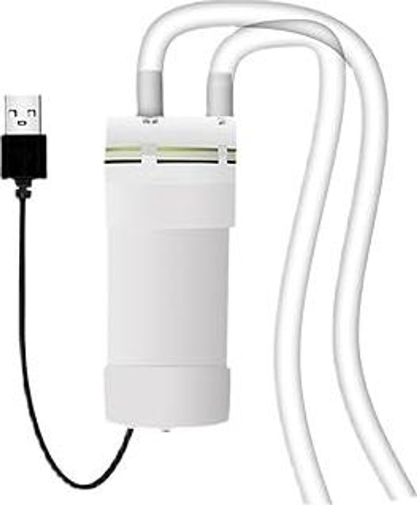 Mini Wasserpumpe, 5V Wasserpumpe Selbstansaugende, Klein Selbstansaugende Pumpe USB-Betriebene Vakuumpumpe, Elektrische Mini Pumpe Wasser mit 1M PV...