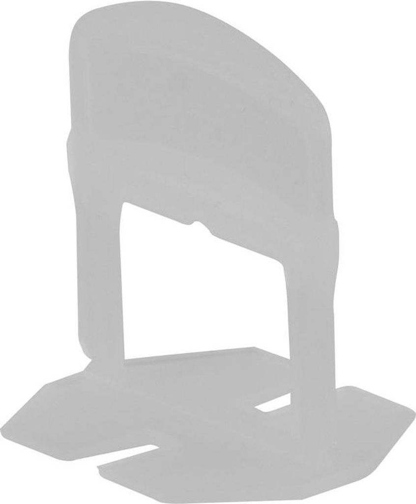 Abstandhalter Strend Pro LS210W, Nivellierung, unter Fliesen, 2.0 mm, Packung 100 Stk., Kunststoff blau