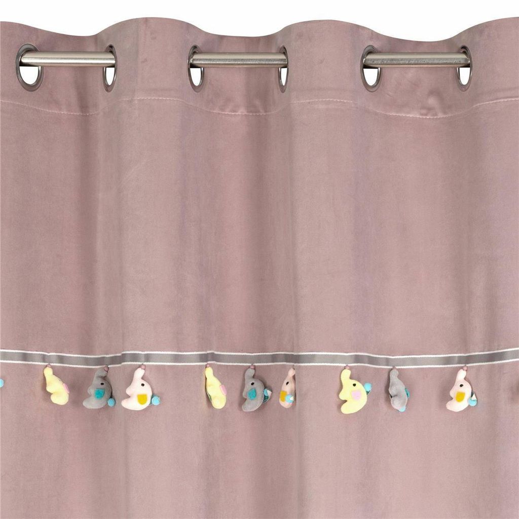 Eurofirany Kids Curtain 140x250 Eyelet Pink Obrázek produktu 