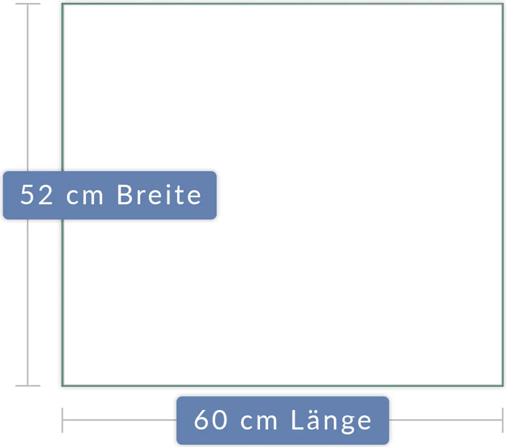 Piastra Copertura Piano Cottura 60x52 Bianco Vetro Temperato Antigraffio