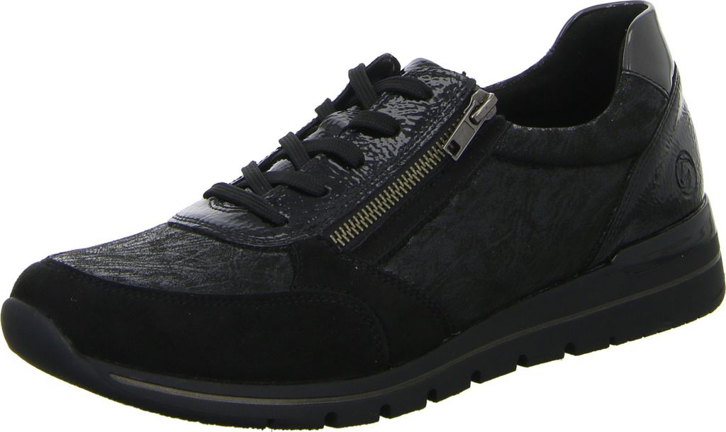 Remonte Komfort Schnürschuhe R6700-03 Damen 31363134343138 Schwarz 38 EU