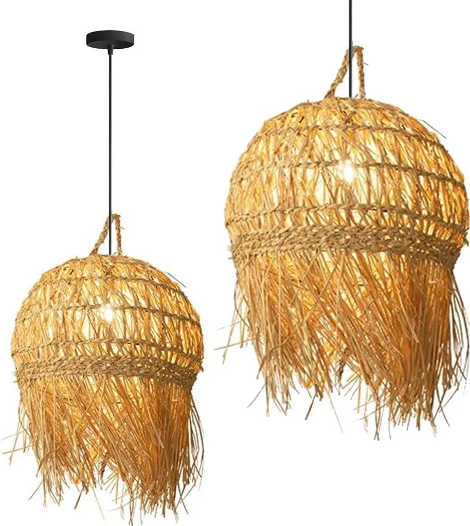 Suspension Marron Idéale Table à Manger Toolight APP1251 Style Boho