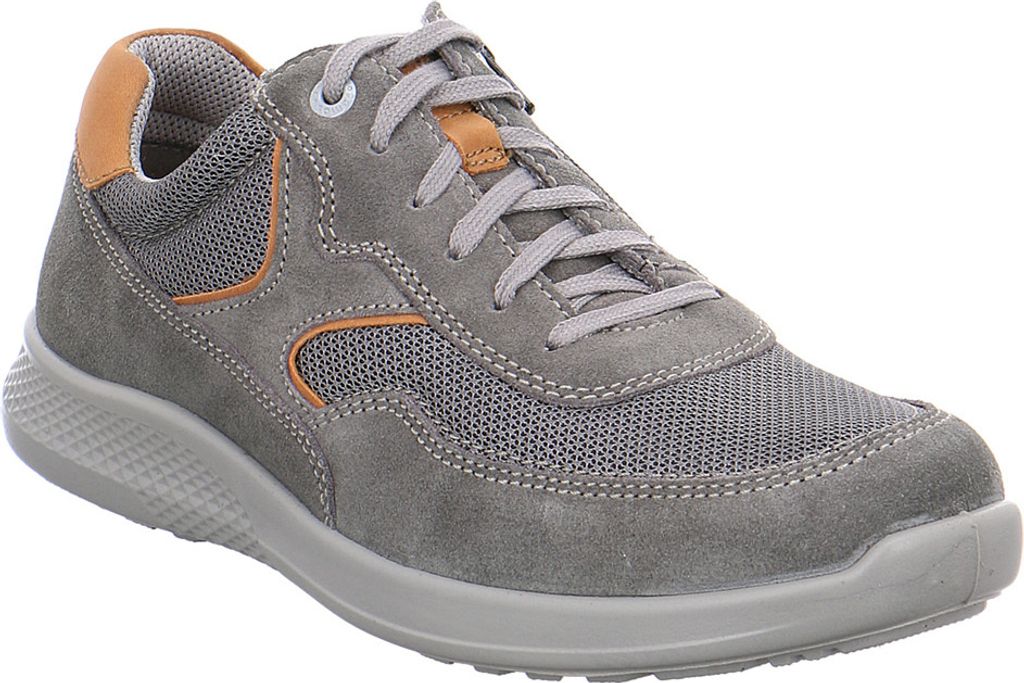 Jomos Herrenschuhe sportlicher Schnürer Grau Freizeit, Schuhgröße:47 EU