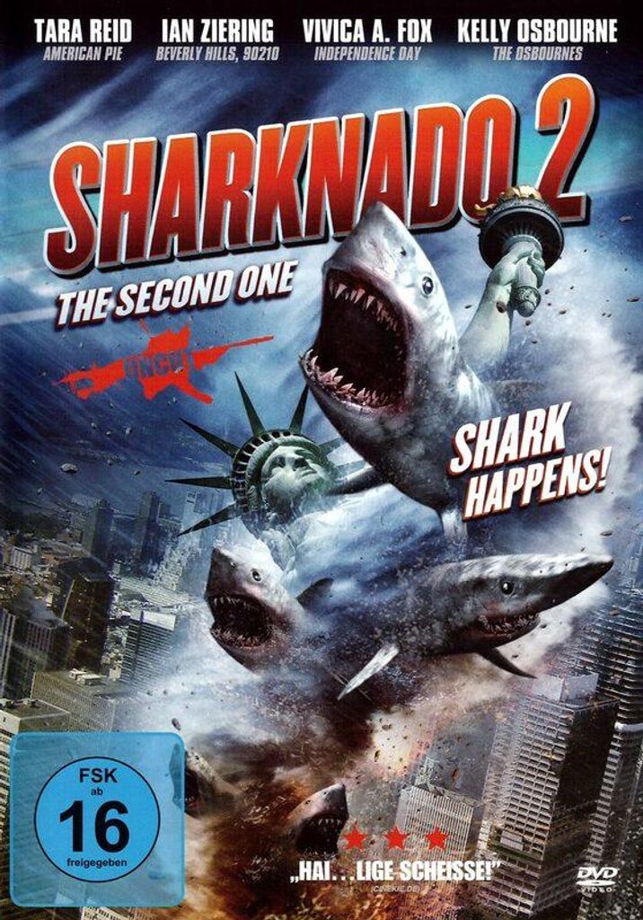 Sharknado 2 : The Second One - Shark Happens! (DVD)