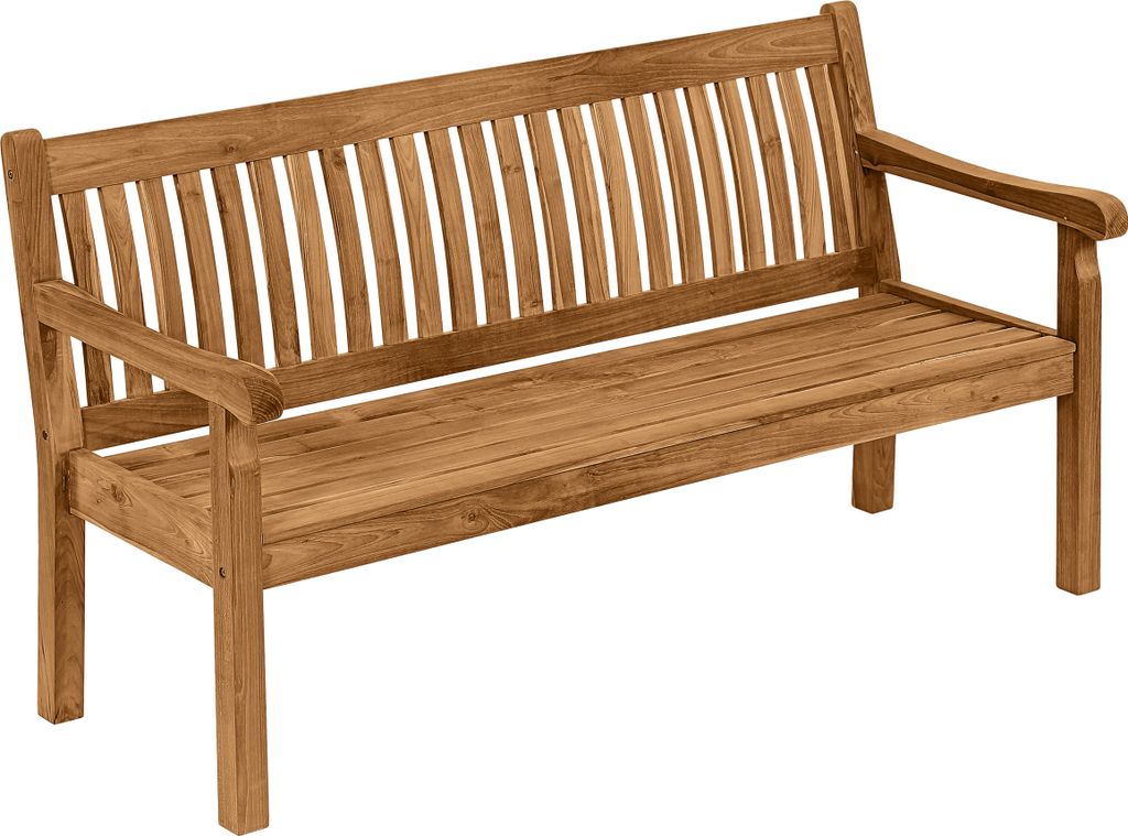 Dehner Gartenbank Havanna, 3-Sitzer, ca. 160 x 89 x 67 cm, Produktbild 