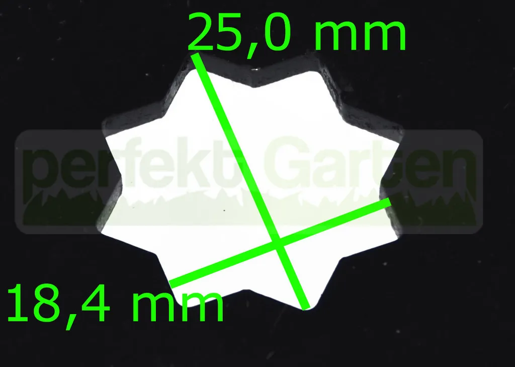 17 X Lame per scarificatore per Wolf UV 38 BX - Acciaio HQ - 3