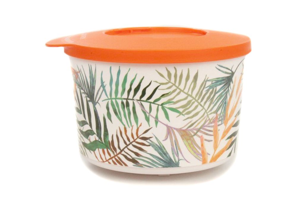 TUPPERWARE Iluminas 800 ml orange Tropical Récipient rond Image du produit 