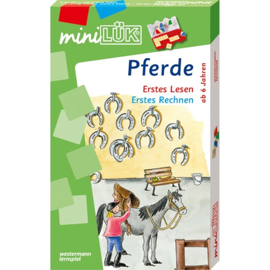miniLÜK-Set. Pferde: Erstes Lesen/ Erstes Rechnen