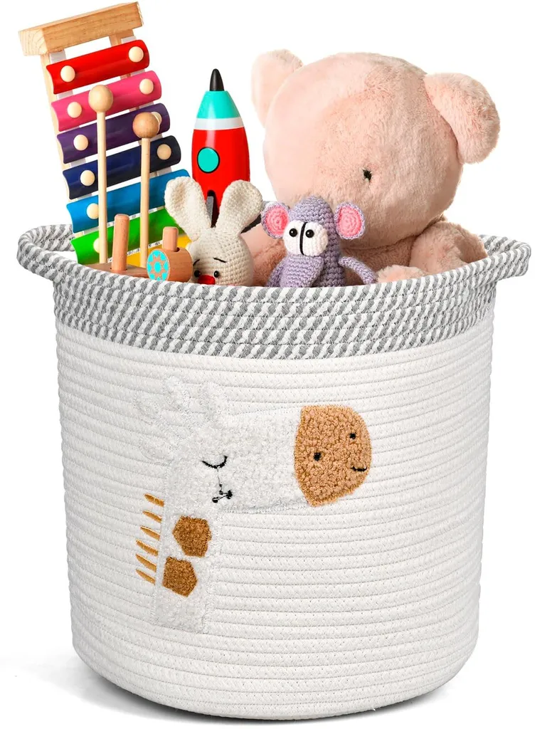 Panier de rangement pour couches et jouets : fini le désordre chez bébé !