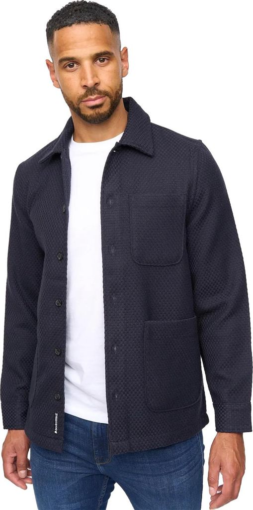 Bewley & Ritch - "Haynerson" Hemdjacke für Herren BG2381 (M) (Marine)