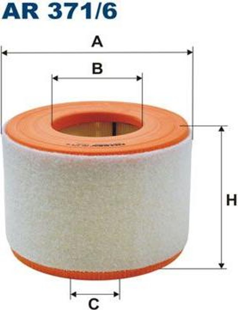FILTRON AR 371/6 Luftfilter OE 4G0133843H kompatibel mit A8 4H, A7 4G, A6 4G