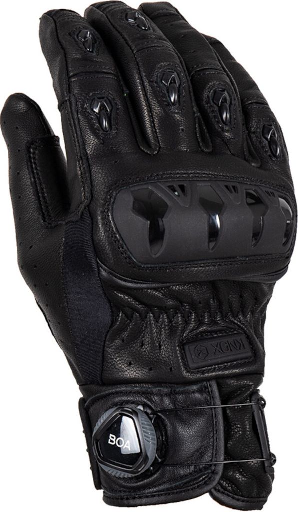 Knox Orsa MK2 Motorrad Handschuhe, schwarz, S
