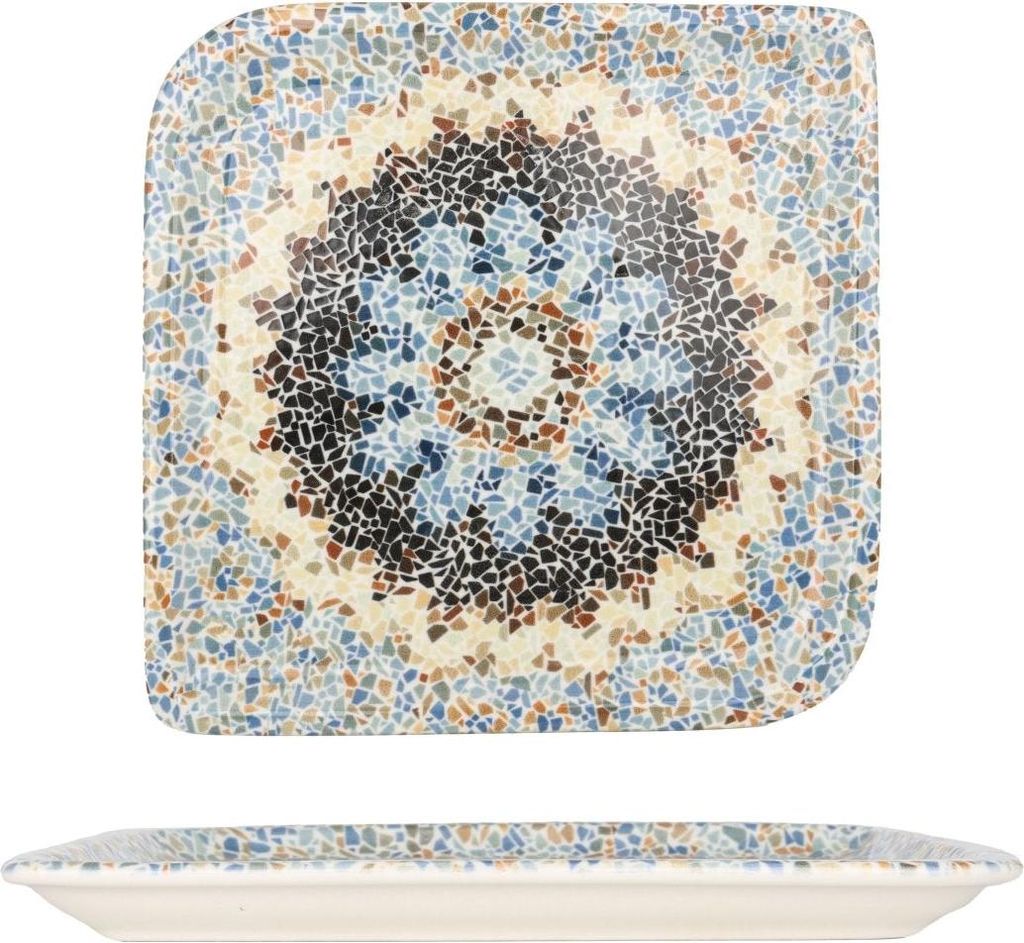 By Bone Plat de service - Armonia - Porcelaine - 15x15 cm Image du produit 