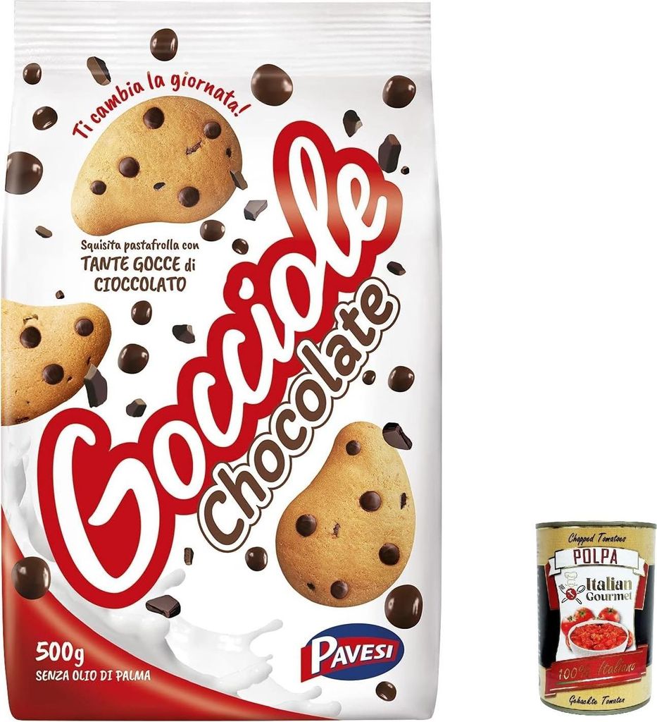 6x Pavesi Barilla Kekse Gocciole 500 g Italien biscuits Produktbild 