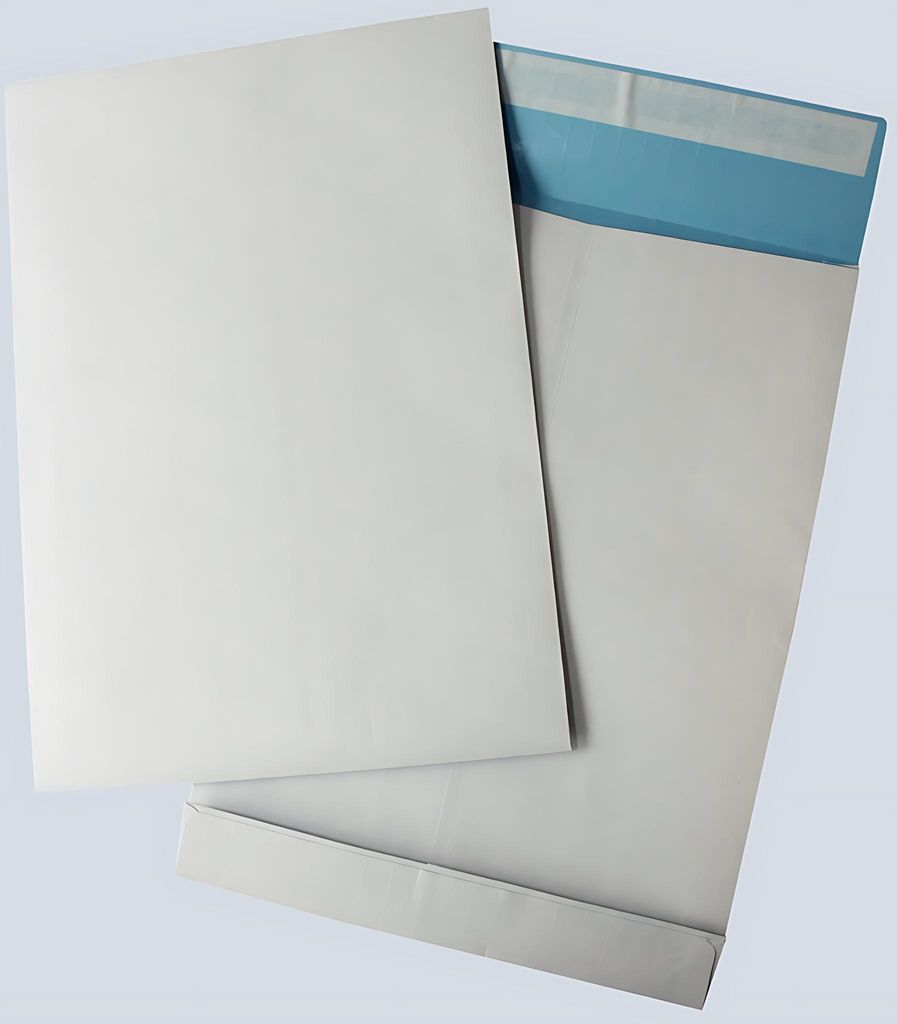 Büroring Faltentasche DIN B4, ohne Fenster, haftklebend, 140g/qm, weiß, fadenverstärkt, 40 mm Klotzboden, 100 Stück