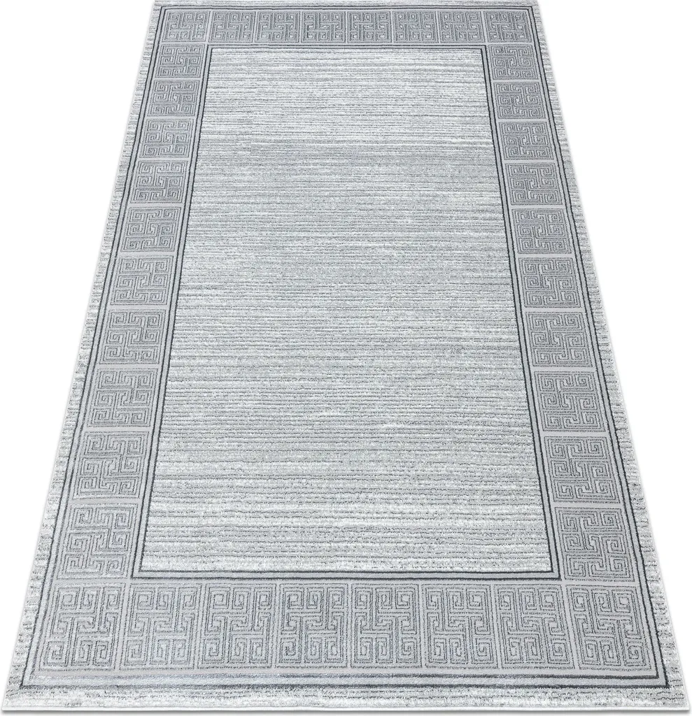 Tapis Entrée ou Chambre Gris Allure 8783 Idéal pour Déco Moderne 80x150