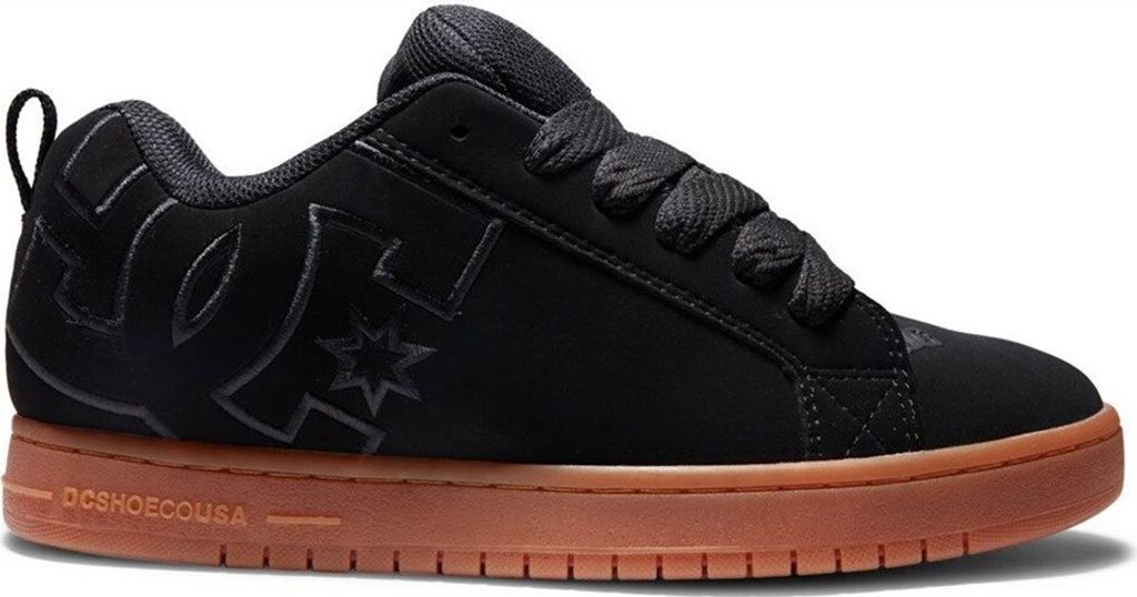 Dc Shoes Court Graffik In Black For Men – 7.5 UK - 41 EU - 8.5 US / Black