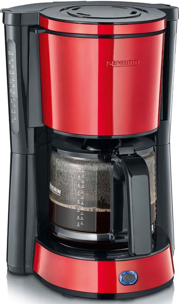 Cafetière 10 tasses 1000W rouge chili KA4817 Image du produit 