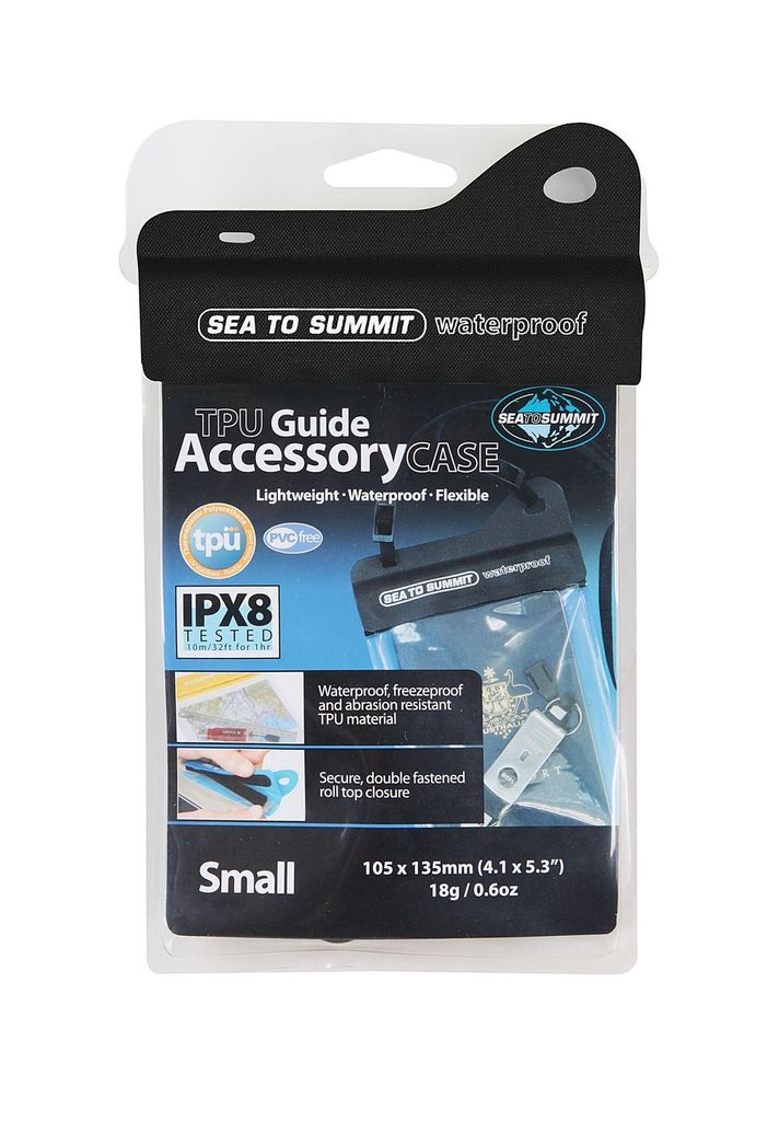 Sea to Summit TPU GUIDE, Small, Schutztasche, schwarz,, Rollverschluss, Umhängeband
