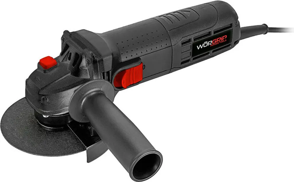 Meuleuse d'angle Worgrip pour bricolage et découpe métal 115/125 mm 700W