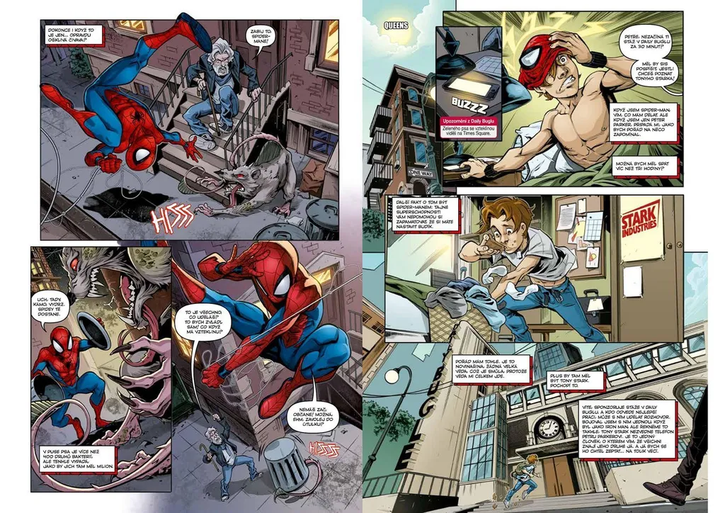 Marvel Action Spider-Man Nový začátek BD Comics Tome 1 par Petr Novotný