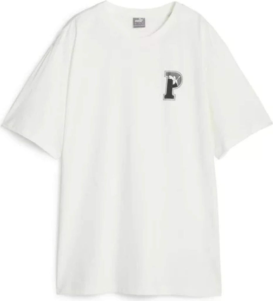 Puma T-shirt 621487-65 in White color size x-small