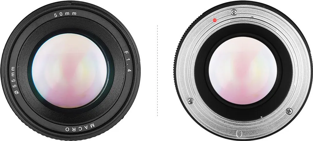 Objectif 50mm f/1.4 grande ouverture et faible dispersion pour Sony E