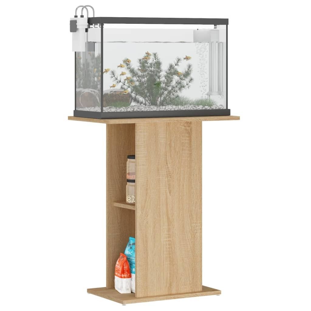 vidaXL Akvarijní stojan Sonoma Oak 60,5x36x72,5 cm výrobek Obrázek produktu 2