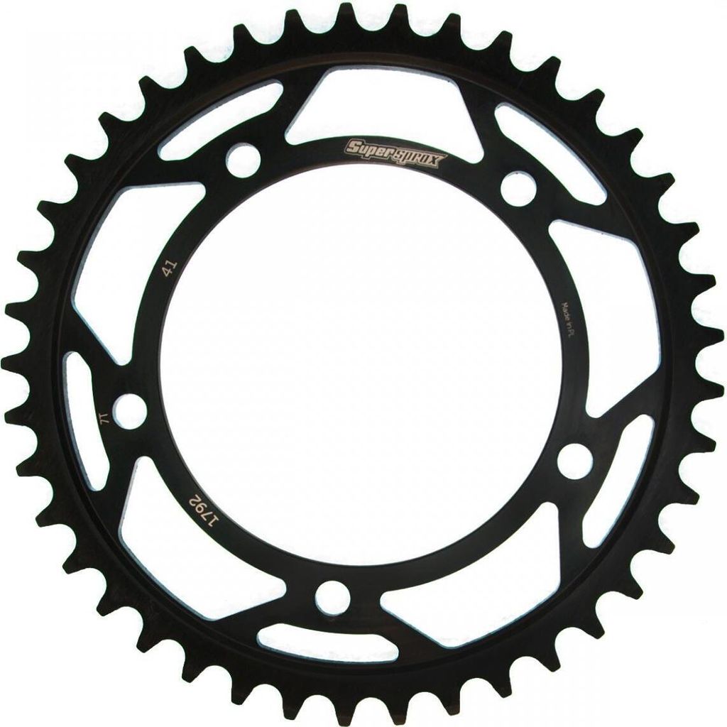 Supersprox Kettenrad 525 LK 140,0mm Ø 120mm 41Z 5-Loch Stahl schwarz