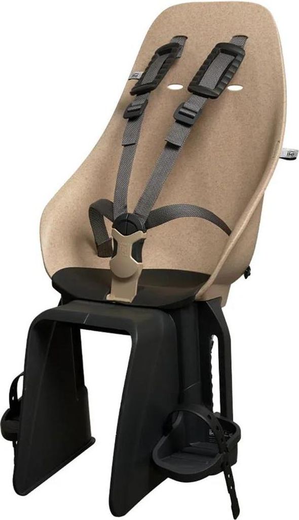 Urban Iki Ta-ke Fahrrad-Rücksitz - Gepäckträgermontage - Oishi Beige / Bincho Black | Urban Iki