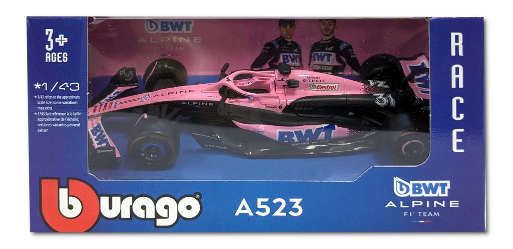Bburago 18-38072O1 - Modellauto - F1 Renault Alpine A523' Produktbild 2